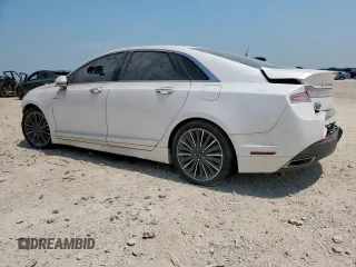 2016 Lincoln MKZ with VIN 3LN6L2GK6GR631698, listed as a Copart auction lot 56938125 with 75,914 mi miles and Clean title. Bid and sale history available at DreamBid. Image 2.