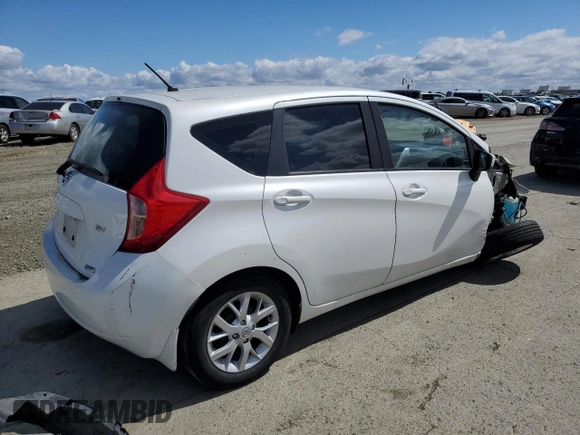 2015 Nissan Note SV with VIN 3N1CE2CP3FL440263, listed as a Copart auction lot 56556235 with 103,825 mi miles and Salvage title. Bid and sale history available at DreamBid. Image 3.