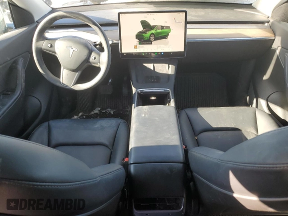 2022 Tesla Model Y Long Range z VIN 7SAYGDEE1NA009664, wystawiony jako Copart lot #41533925 z przebiegiem 36 126 mil mil oraz Szkody całkowita. Historia ofert i sprzedaży dostępna na DreamBid. Obrazek 8.