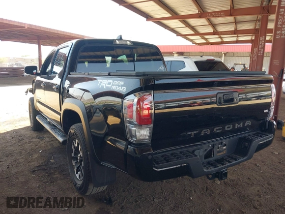 2021 Toyota Tacoma SR5 with VIN 5TFAZ5CN1MX111605, listed as a IAAI auction lot 42465381 with 67,307 mi miles and . Bid and sale history available at DreamBid. Image 3.