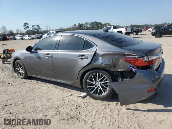 2017 Lexus ES with VIN 58ABK1GG5HU068749, listed as a Copart auction lot 49033085 with 43,382 mi miles and Salvage Title. Bid and sale history available at carsss.com. Image 2.