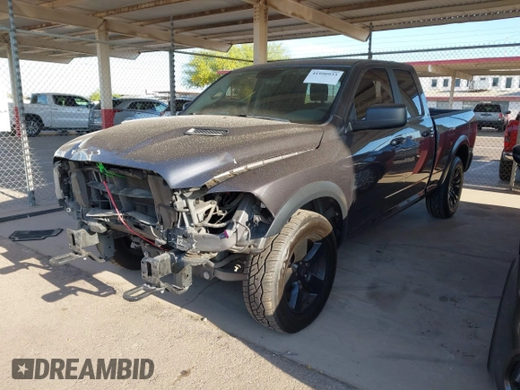 2019 Ram 1500 Classic Warlock with VIN 1C6RR6GG4KS669681, listed as a IAAI auction lot 41990933 with 62,243 mi miles. Bid and sale history available at carsss.com. Image 17.
