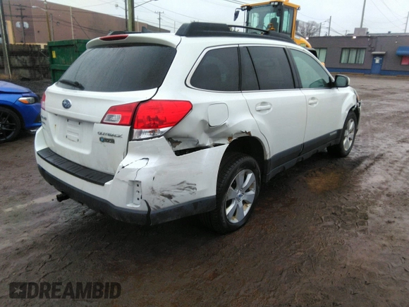 2012 Subaru Outback 2.5i Limited with VIN 4S4BRCLC5C3299523, listed as a IAAI auction lot 41989614 with 156,256 mi miles. Bid and sale history available at carsss.com. Image 4.