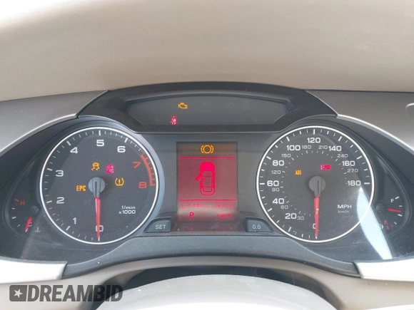 2010 Audi A4 Premium с VIN WAUAFAFL4AN026984, выставлен на аукционе IAAI как лот 41995634 с пробегом 121 440 миль миль и . История ставок и продаж доступна на DreamBid. Изображение 7.