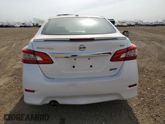 2013 Nissan Sentra SR z VIN 3N1AB7AP0DL769516, wystawiony jako Copart lot #54768795 z przebiegiem 93 083 mil mil oraz Szkoda całkowita • Salvage title. Historia ofert i sprzedaży dostępna na DreamBid. Obrazek 6.