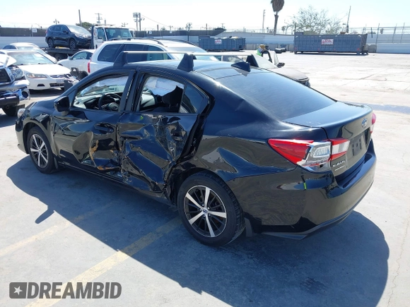 2022 Subaru Impreza Premium z VIN 4S3GKAV6XN3603622, wystawiony jako IAAI lot #41896417 z przebiegiem 57 270 mil mil oraz . Historia ofert i sprzedaży dostępna na DreamBid. Obrazek 3.
