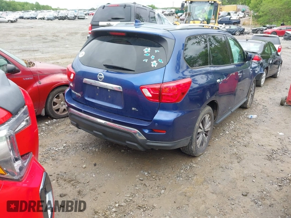 2019 Nissan Pathfinder SV z VIN 5N1DR2MN9KC620979, wystawiony jako IAAI lot #42093847 z przebiegiem 132 329 mil mil oraz . Historia ofert i sprzedaży dostępna na DreamBid. Obrazek 4.