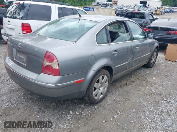 2005 Volkswagen Passat GLS with VIN WVWAD63B35E022223, listed as a IAAI auction lot 42223691 with 173,609 mi miles and . Bid and sale history available at DreamBid. Image 4.