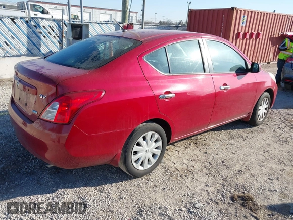 2012 Nissan Versa SL with VIN 3N1CN7AP2CL936893, listed as a IAAI auction lot 41794791 with 134,906 mi miles. Bid and sale history available at carsss.com. Image 4.