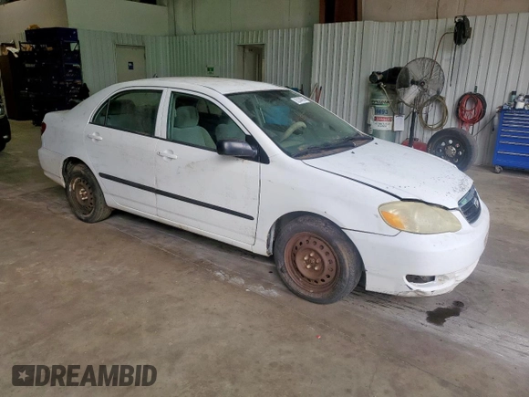 2006 Toyota Corolla CE with VIN 1NXBR32E46Z763998, listed as a Copart auction lot 62304595 with Not provided miles and Clean title. Bid and sale history available at DreamBid. Image 4.