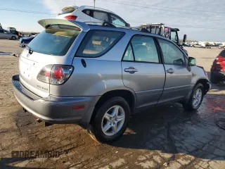 2002 Lexus RX 300 with VIN JTJHF10U920290104, listed as a Copart auction lot 87077024 with 182,359 mi miles and Salvage Title. Bid and sale history available at carsss.com. Image 3.