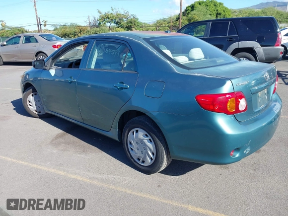 2009 Toyota Corolla with VIN 1NXBU40E39Z119288, listed as a IAAI auction lot 40477607 with 76,584 mi miles. Bid and sale history available at carsss.com. Image 3.
