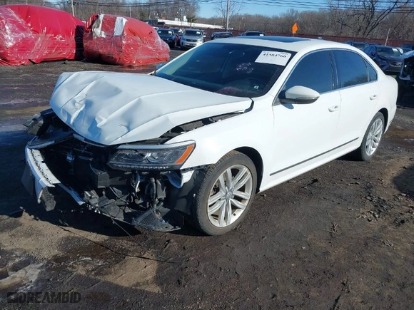 2017 Volkswagen Passat 1.8T SE w/Technology with VIN 1VWGT7A32HC070873, listed as a IAAI auction lot 41584760 with 50,520 mi miles. Bid and sale history available at carsss.com. Image 2.