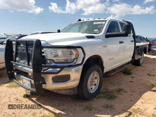2019 Ram 3500 Tradesman with VIN 3C63R3GJ6KG614706, listed as a Copart auction lot 74090834 with 186,453 mi miles and Clean Title. Bid and sale history available at carsss.com. Image 1.