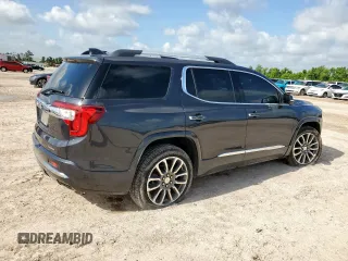2022 GMC Acadia Denali with VIN 1GKKNXLS7NZ113483, listed as a Copart auction lot 61395605 with 64,934 mi miles and Salvage title. Bid and sale history available at DreamBid. Image 3.