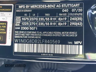 2020 Mercedes-Benz GLC 300 z VIN W1N0G8DB2LF840569, wystawiony jako IAAI lot #41959432 z przebiegiem 78 696 mil mil oraz . Historia ofert i sprzedaży dostępna na DreamBid. Obrazek 9.