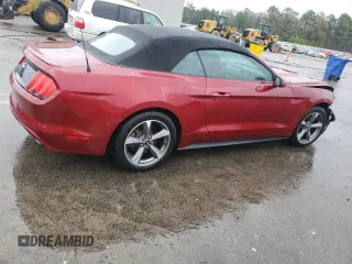 2017 Ford Mustang V6 with VIN 1FATP8EM9H5338861, listed as a Copart auction lot 41994795 with 62,925 mi miles and Salvage Title. Bid and sale history available at carsss.com. Image 3.