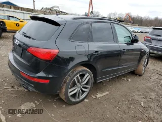 2015 Audi SQ5 with VIN WA1VGBFP5FA136087, listed as a Copart auction lot 40230494 with 115,742 mi miles and . Bid and sale history available at DreamBid. Image 3.