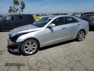 2013 Cadillac ATS Luxury with VIN 1G6AH5R33D0139975, listed as a Copart auction lot 54760015 with 82,844 mi miles and Salvage Title. Bid and sale history available at carsss.com. Image 1.