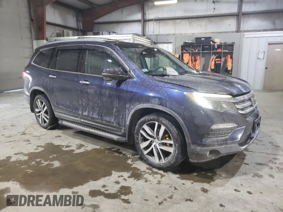 2016 Honda Pilot Touring with VIN 5FNYF6H92GB047341, listed as a Copart auction lot 45805215 with 145,848 mi miles and Salvage Title. Bid and sale history available at carsss.com. Image 4.