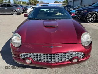 2004 Ford Thunderbird Deluxe with VIN 1FAHP60A54Y110954, listed as a Copart auction lot 47539135 with 26,244 mi miles and Salvage Title. Bid and sale history available at carsss.com. Image 5.
