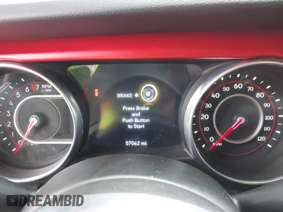 2018 Jeep Wrangler Unlimited Rubicon с VIN 1C4HJXFG4JW156506, выставлен на аукционе IAAI как лот 42246880 с пробегом 57 062 миль миль и . История ставок и продаж доступна на DreamBid. Изображение 7.