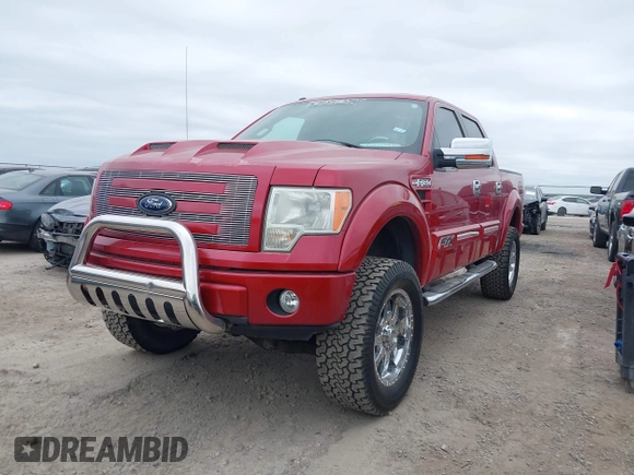 2010 Ford F-150 XL with VIN 1FTFW1EVXAFC57538, listed as a IAAI auction lot 42045616 with 154,379 mi miles. Bid and sale history available at carsss.com. Image 17.