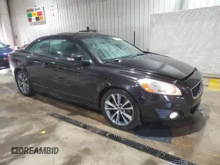 2012 Volvo C70 T5 with VIN YV1672MC0CJ126017, listed as a Copart auction lot 44784185 with 79,203 mi miles and Salvage Title. Bid and sale history available at carsss.com. Image 4.