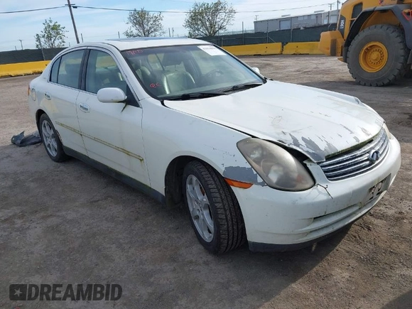 2004 Infiniti G35 w/Leather with VIN JNKCV51E84M616564, listed as a IAAI auction lot 42014090 with 263,105 mi miles and . Bid and sale history available at DreamBid. Image 1.