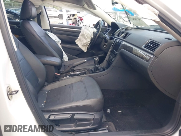 2016 Volkswagen Passat SE with VIN 1VWBS7A35GC036910, listed as a IAAI auction lot 41987411 with 108,250 mi miles and . Bid and sale history available at DreamBid. Image 5.