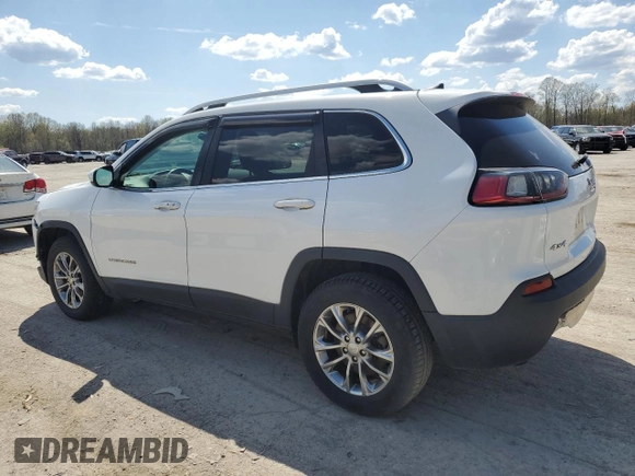 2019 Jeep Cherokee Latitude Plus with VIN 1C4PJMLB2KD199130, listed as a Copart auction lot 54549035 with 99,128 mi miles and Salvage Title. Bid and sale history available at carsss.com. Image 2.