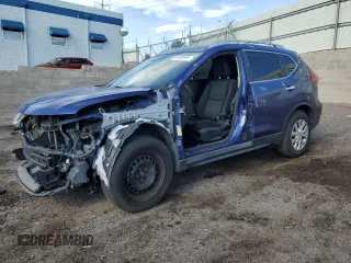 2017 Nissan Rogue S with VIN KNMAT2MT3HP513757, listed as a Copart auction lot 61349264 with 94,837 mi miles and Salvage Title. Bid and sale history available at carsss.com. Image 1.