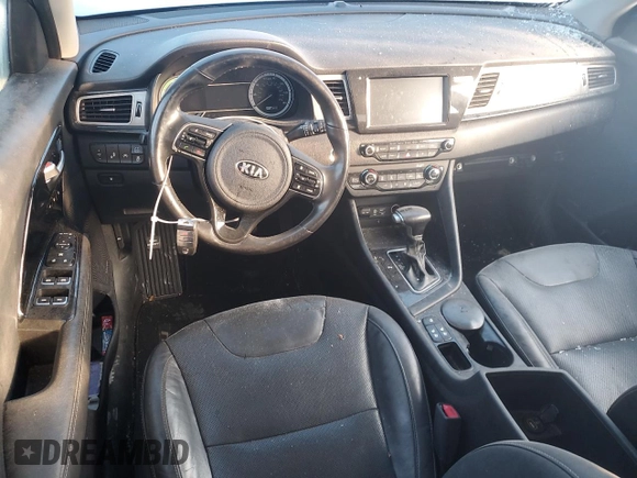 2019 Kia Niro Touring with VIN KNDCE3LC5K5235117, listed as a Copart auction lot 82282574 with 81,362 mi miles and Salvage Title. Bid and sale history available at carsss.com. Image 8.