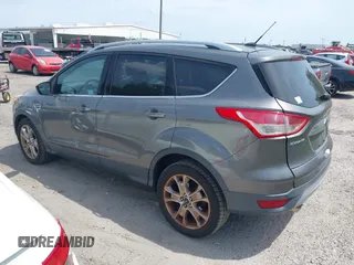 2014 Ford Escape Titanium with VIN 1FMCU0JX9EUE35382, listed as a IAAI auction lot 42085453 with 162,701 mi miles. Bid and sale history available at carsss.com. Image 3.
