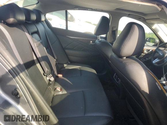 2018 Infiniti Q50 Luxe z VIN JN1EV7AP3JM350828, wystawiony jako Copart lot #56943575 z przebiegiem 39 686 mil mil oraz Szkoda całkowita • Salvage title. Historia ofert i sprzedaży dostępna na DreamBid. Obrazek 10.