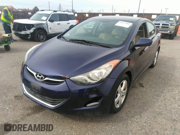 2013 Hyundai Elantra Limited z VIN 5NPDH4AE6DH273531, wystawiony jako IAAI lot #41937903 z przebiegiem 91 763 mil mil oraz . Historia ofert i sprzedaży dostępna na DreamBid. Obrazek 2.