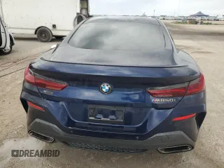 2019 BMW 8 Series M850i xDrive with VIN WBABC4C52KBU96213, listed as a Copart auction lot 76361744 with 25,219 mi miles and Non Repairable. Bid and sale history available at DreamBid. Image 6.