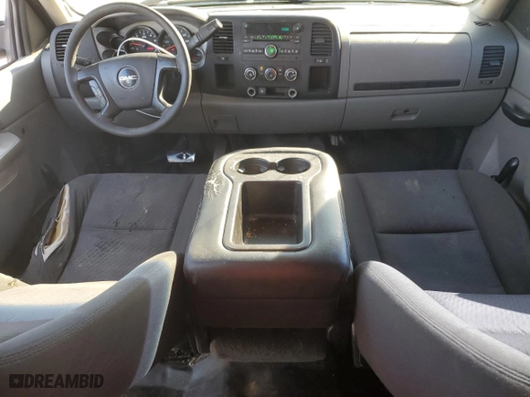 2011 GMC Sierra 2500HD Work Truck with VIN 1GT22ZCG4BZ124741, listed as a Copart auction lot 80136494 with 243,000 mi miles and Salvage Title. Bid and sale history available at carsss.com. Image 8.
