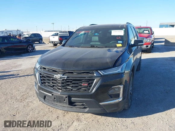 2023 Chevrolet Traverse RS with VIN 1GNERJKW9PJ248830, listed as a IAAI auction lot 41853661 with 45,066 mi miles. Bid and sale history available at carsss.com. Image 12.