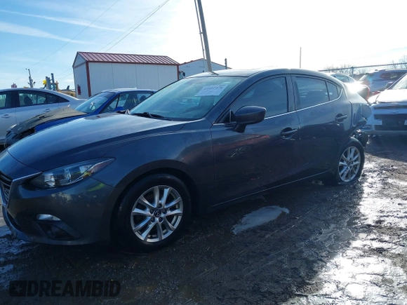2015 Mazda 3 i Grand Touring with VIN 3MZBM1W72FM161332, listed as a IAAI auction lot 41491976 with 221,542 mi miles and . Bid and sale history available at DreamBid. Image 14.