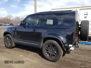 2023 Land Rover Defender S with VIN SALEJ6EX0P2173858, listed as a Copart auction lot 52773365 with 30,768 mi miles and Salvage title. Bid and sale history available at DreamBid. Image 2.