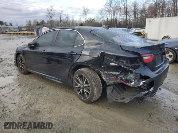 2022 Toyota Camry SE with VIN 4T1G11AK4NU663147, listed as a Copart auction lot 85632014 with 85,362 mi miles and Salvage Title. Bid and sale history available at carsss.com. Image 2.