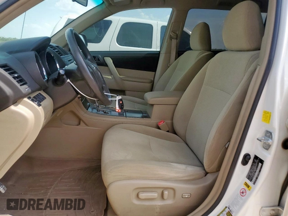 2010 Toyota Highlander with VIN 5TDZK3EH2AS018855, listed as a Copart auction lot 59035895 with 178,714 mi miles and Salvage title. Bid and sale history available at DreamBid. Image 7.