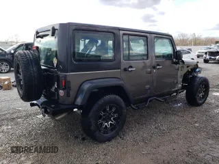 2018 Jeep Wrangler Unlimited Sport S with VIN 1C4BJWDG8JL814090, listed as a Copart auction lot 49155145 with 74,875 mi miles and Salvage Title. Bid and sale history available at DreamBid. Image 3.