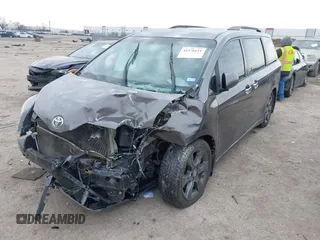 2015 Toyota Sienna SE with VIN 5TDXK3DC8FS652966, listed as a IAAI auction lot 41576611 with 108,858 mi miles and . Bid and sale history available at DreamBid. Image 17.