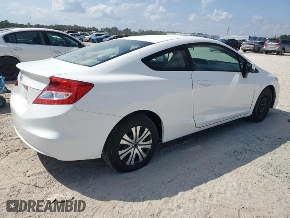 2012 Honda Civic Cpe LX with VIN 2HGFG3B55CH528571, listed as a Copart auction lot 71961414 with 200,363 mi miles and Clean Title. Bid and sale history available at carsss.com. Image 3.
