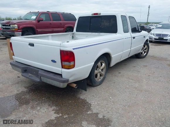 1997 Ford Ranger XL with VIN 1FTCR14A8VPA46010, listed as a IAAI auction lot 41869067 with 230,198 mi miles. Bid and sale history available at carsss.com. Image 4.