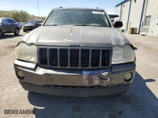 2005 Jeep Grand Cherokee Laredo with VIN 1J4HS48N55C732550, listed as a Copart auction lot 67326584 with 199,936 mi miles and Salvage Title. Bid and sale history available at carsss.com. Image 5.