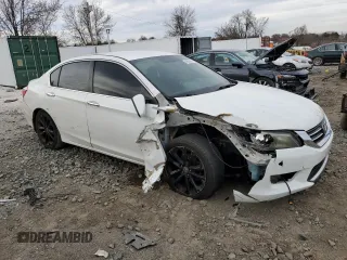 2014 Honda Accord Sedan Sport with VIN 1HGCR2F50EA278515, listed as a Copart auction lot 49825875 with 160,210 mi miles and Salvage Title. Bid and sale history available at carsss.com. Image 4.
