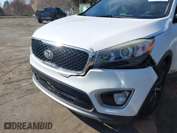 2016 Kia Sorento EX with VIN 5XYPHDA19GG145323, listed as a IAAI auction lot 41788183 with 120,756 mi miles and . Bid and sale history available at DreamBid. Image 6.